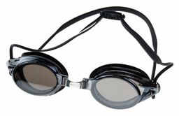 Okulary do pływania Vivo B-0108 czarne lustrzane