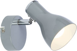 Candellux JULIE 91-66619 kinkiet lampa ścienna szary regulacja