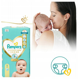 Pieluszki Pieluchy Pampers Premium Care 1 150 szt.