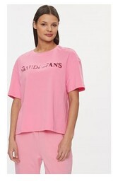 Gaudi T-Shirt 411BD64025 Różowy Relaxed Fit