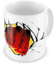 Oficjalny kubek ceramiczny One Punch Man Saitama Fist