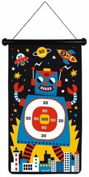 Janod Magnetyczna gra w rzutki Roboty