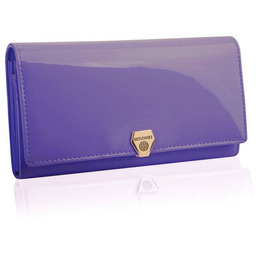 Portfel skórzany BETLEWSKI fioletowy BPD-VS-100