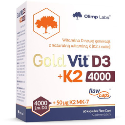 OLIMP LABS Gold-Vit D3+K2 suplement diety 4000 IU