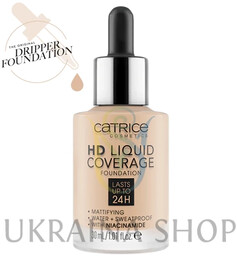 Catrice, Podkład HD Liquid Coverage Foundation, 010 Light