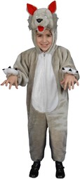 Dress Up America Kostium pluszowego wilka dla małych