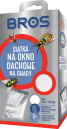 Siatka na okno dachowe na owady 120x170cm Bros