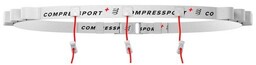 COMPRESSPORT Pasek na numer startowy RACE BELT white