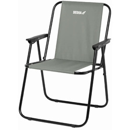 Krzesło campingowe,plażowe składane 52x58x72cm szare