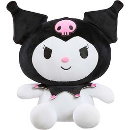 Hello Kitty Kuromi Plush, 16 cm czarna miękka