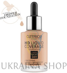 Catrice, Podkład HD Liquid Coverage Foundation, 040 Warm