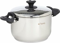 Tognana Vanitosa Zestaw Pastapot, stal nierdzewna, srebrny, 32,5
