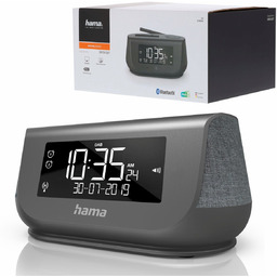 Radio cyfrowe Hama DR36SBT FM/DAB/DAB+/BT czarne