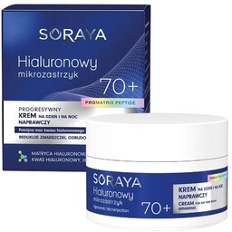 Soraya Hialuronowy Mikrozastrzyk krem naprawczy 70+ 50ml