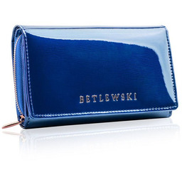 Portfel damski BETLEWSKI niebieski ZBPD-BS-513