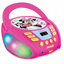 Minnie odtwarzacz boombox Bluetooth-CD Led