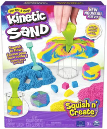 Kinetic Sand - Zgniataj i twórz - Spin