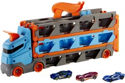Hot Wheels, Wyścigowy transporter, City 2w1, GVG37
