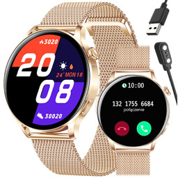 SMARTWATCH DAMSKI Rubicon RNCE81 - WYKONYWANIE POŁĄCZEŃ, PULSOKSYMETR