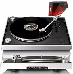Lenco L-455BK Expertise Gramofon Z Napędem Belt-Drive