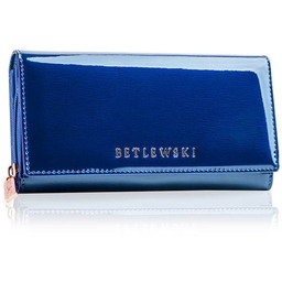 Portfel damski BETLEWSKI niebieski ZBPD-BS-106