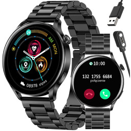 SMARTWATCH Rubicon RNCE81 - WYKONYWANIE POŁĄCZEŃ, PULSOKSYMETR (sr045c)