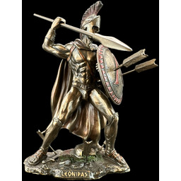 rzeźba figurka LEONIDAS - KRÓL SPARTY VERONESE WU78107A4