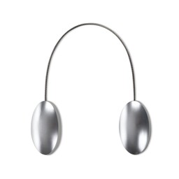 Eurofirany Upinacz dekoracyjny z magnesem 125 3x15 srebrny