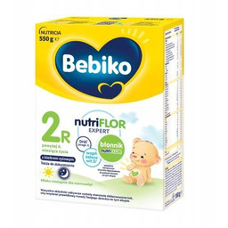 Bebiko 2R Mleko następne z kleikiem ryżowym powyżej