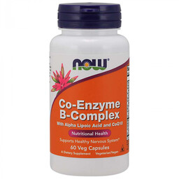 NOW Foods Koenzym B-Complex 60 kaps