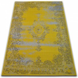 Dywan Vintage Rozeta 22206/025 żółty 80x150 cm