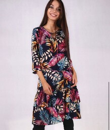 Sukienka Kobieca Szerokie Biodra Plus Size Xxxl