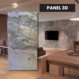 Fornir Samoprzylepny Panel 3D Burning Forest 30x60