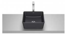ROCA A327B12080 OPTICA Umywalka nablatowa SQUARE CQ 35x35