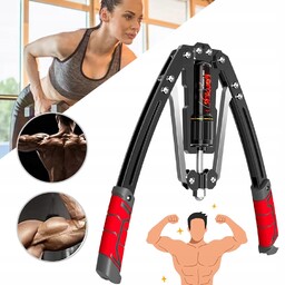 Twister Arm Exerciser Regulowana Moc Hydrauliczna 10-200 Kg,