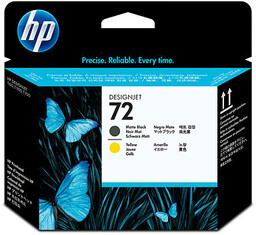 Głowica HP 72 / C9384A Matte Black Yellow
