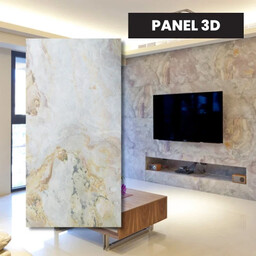Fornir Samoprzylepny Panel 3D Blanco 30x60