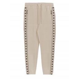 Spodnie męskie dresowe Pitbull Pit Bull Powers off-white