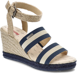 Beżowe Sandały Big Star Stylowe Espadryle Damskie