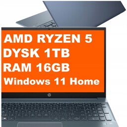 Laptop Hp Pavilion 15-eh Ryzen 5 16GB 1TB
