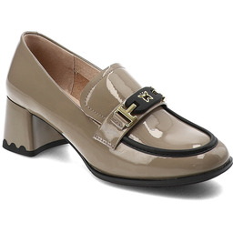 Artiker Beżowe Półbuty Eleganckie Obuwie Damskie