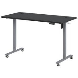 KENOKO Biurko Ibuki 160 x 80 cm Czarno-szary