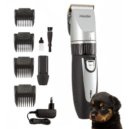 Mesko Srebrno-czarna maszynka do strzyżenia włosów dla zwierząt