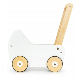 Drewniany Wózek Dla Lalek Pchacz Chodzik Ecotoys