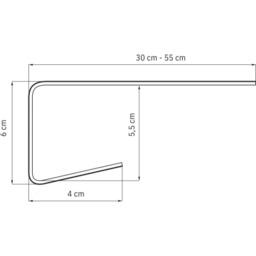 Parapet PCV renowacyjny nakładka premium 30 cm
