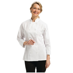 Chef Works Damska kurtka szefa kuchni Marbella, biała,