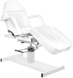 Fotel kosmetyczny hyd. A 210C pedi biały