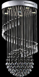 Lampa kryształowa wisząca 50x90cm - K175 Lampa kryształowa