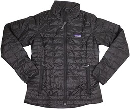 Patagonia Damska kurtka nano puff, czarna, L