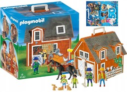 Playmobil Moje przenośne gospodarstwo rolne Stajnia Mała Farma
